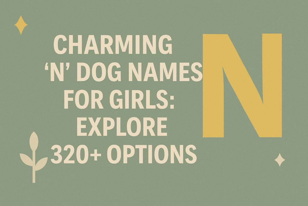 Dog names that start with N Girls