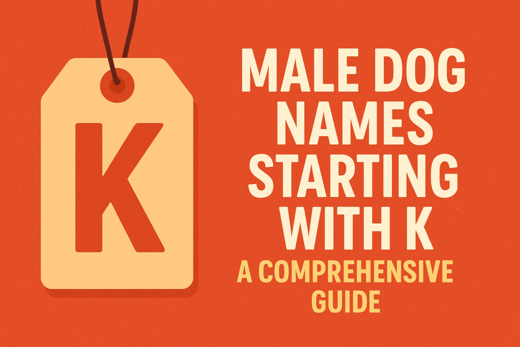 dog names that start with K male